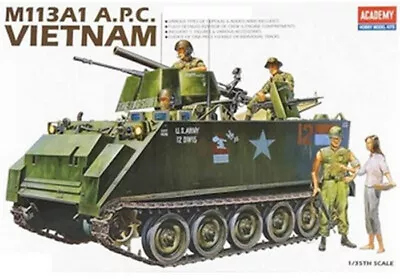 1/35 M113A1 “Vietnam War” Full Interior Academy 13266 Plastic Model Kit • $39.60