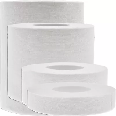 Qualicare White Zinc Oxide Tape Roll Sports Strapping Support Medical Waterproof • £2.18