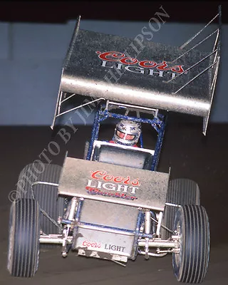 Sprint Car Photo World Of Outlaws Steve Kinser San Jose Raceway 1987 • $7.99