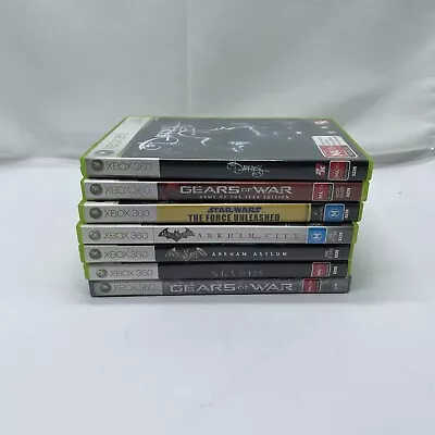 Xbox 360 Games Bundle X 7 First Person Shooter + Action Adventure! Fre Post! • $49.95