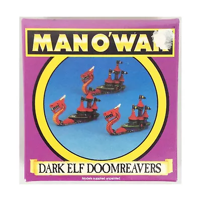 Games Workshop Man O' War Dark Elf Doomreavers VG+ • $84