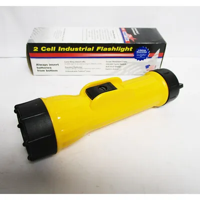 $11 • Buy Bright Star 2618FL Yellow Industrial Flashlight 2D