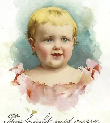 AB-063 MA Boston Mellins Food Little Girl World's Columbian Victorian Trade Card • $15