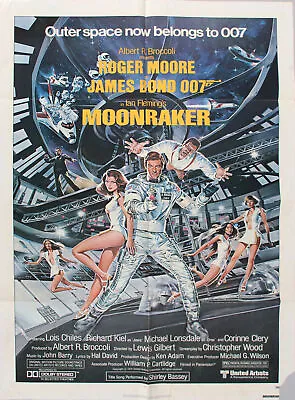 1979 Moonraker One Sheet Movie Poster • $97.50