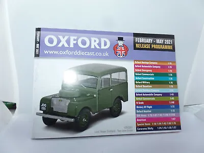 £1.70 • Buy Oxford Diecast Catalogue February 2021 - May 2021