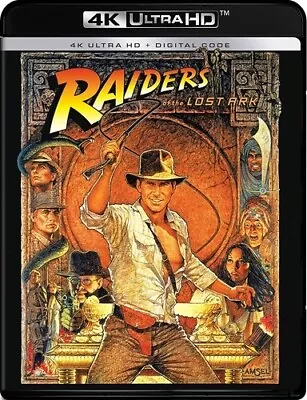 Indiana Jones & The Raiders Of The Lost Ark New 4k Bluray • $59.99