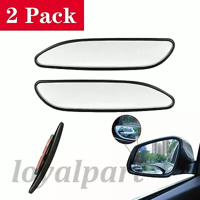 2 Pcs Blind Spot Mirror Auto 360° Wide Angle Convex Rear Side View Car Truck SUV • $7.25