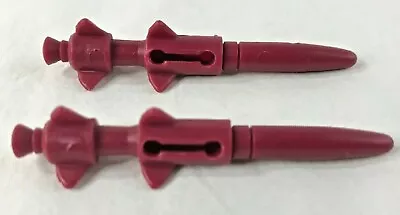 $8.99 • Buy 2 Missiles Vintage GI Joe Parts And Accessories COBRA RAGE Vehicle Rocket