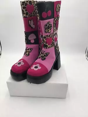 Vintage Pink Boots • $20