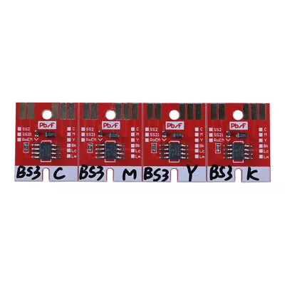 US Stock-Generic Chip Permanent For Mimaki JV33 BS3 Cartridge4pcs/set(CMYK) • $59.98