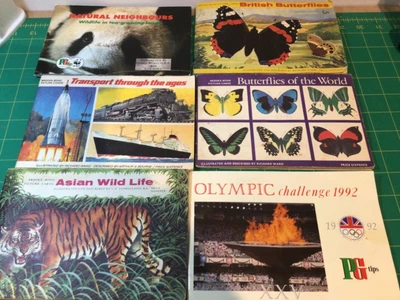 £5 • Buy BROOKE BOND PICTURE CARD ALBUMS X 6