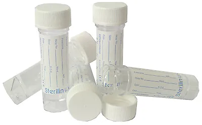 5 Universal Urine Sample Bottles/pots/containers/cups 27ml Bottle Same As Nhs • £4.99