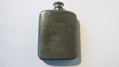 Vintage Selangor Pewter Hand Hip Flask • $35