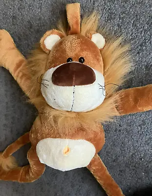 Keel Toys Long Limbed Lion Soft Toy Plush - Excellent Condition • £3.37