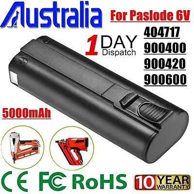 5000mAh For Paslode 6V 404717 Battery Ni-Mh Nail Gun IM50 900600 902200 900400 U • $25.99