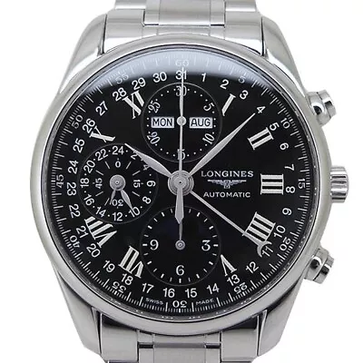 Longines Master Collection Chronograph Moon Phase  - Box/Paper  - L2.673.4.51.6 • $2148