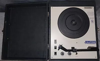 Califone 1010AV Portable Classroom 3 Speed Phonograph Record Player Turntable • $74.99