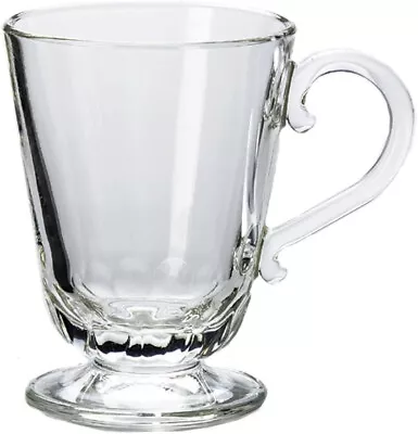 La Rochere Glasbecher M.Hkl.Louison 25cl Set Of 6 Mugs Glass France • $42.95