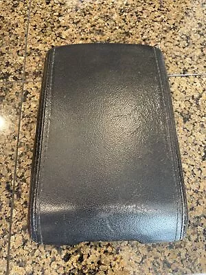 00-01 MERCEDES-BENZ W163 AMG ML55 Center Console Armrest Black Buffalo Leather • $39.99