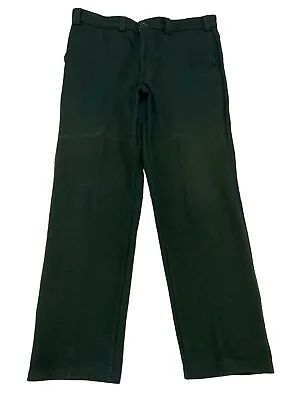 Vintage CODET Mens Sz 38/33 Hunting Pants Thick Wool Green Canada Made Very Warm • $55.99