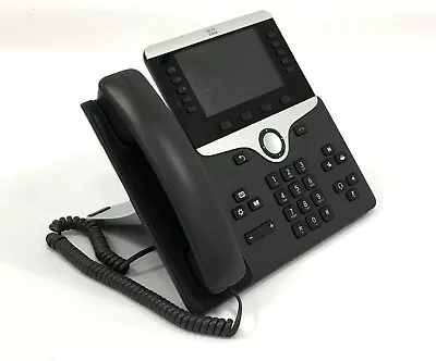 Cisco CP-8861-K9 5-Line VoIP Business Phone W/ Stand & Handset • $24.98