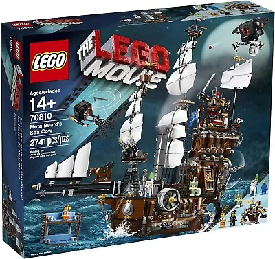 Lego Movie Set 70810 METALBEARD'S SEA COW New Sealed • $949.99