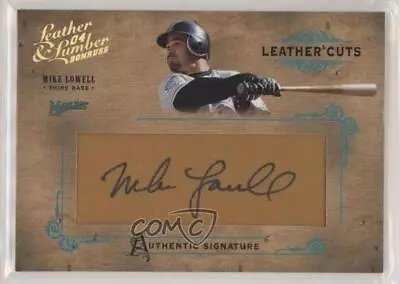 2004 Donruss Leather & Lumber Leather Cuts Glove /160 Mike Lowell #LC-28 Auto • $35.03