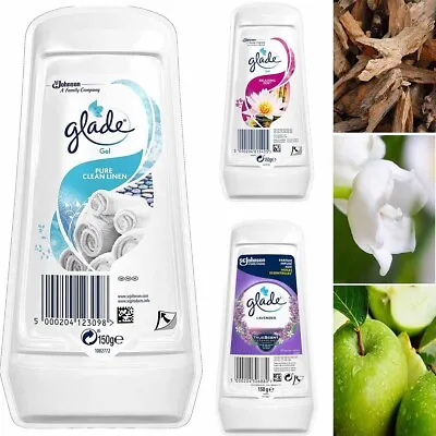 £6.79 • Buy Glade Solid Gel Air Freshener,Odour Eliminator For Home & Bathroom 150g UK