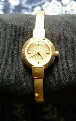 Hamnett Ladies Watch In Gold. Needs Battery. • £7