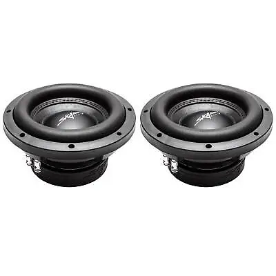 (2) New Skar Audio Vd-8 D4 8  400w Rms Dual 4 Shallow Mount Subwoofers - Pair • $169.99