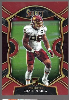 $50 • Buy 2020 Panini Select CHASE YOUNG Maroon Concourse Prizm /149 SP Rookie RC #64