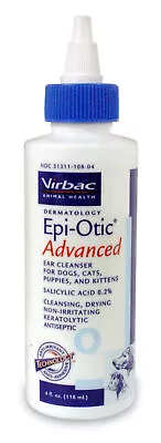 Epi-Otic Advanced Ear Cleanser 4 Oz Bottle • $18.04