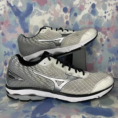 Mizuno Wave Rider 19 'White' J1GC160319 Men’s Size 13 • $39