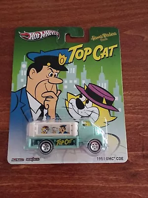 Hot Wheels Hanna Barbera Top Cat 1951 GMC With Real Rider Tires • $16