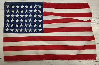 Vintage 48 Star WW2 Era Flag 17 X11  Victory Parade Flag 1912-1959 History*Read* • $15