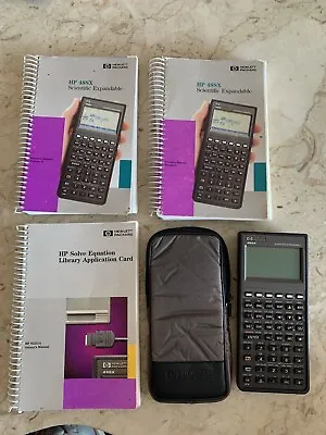 $245 • Buy HP Hewlett Packard 48SX Scientific Calculator With Original Manuals