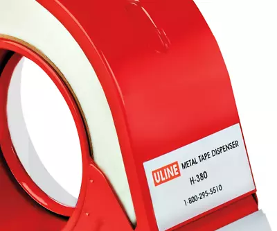 Uline Metal Tape Dispenser 2” Red H-380 Unused Free Shipping! • $12