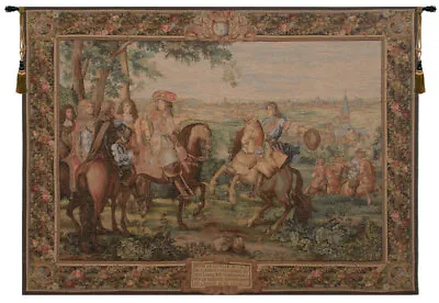 La Prise De Lille French Tapestry - Wall Hanging - Home Décor Piece - 44x58 Inch • $969