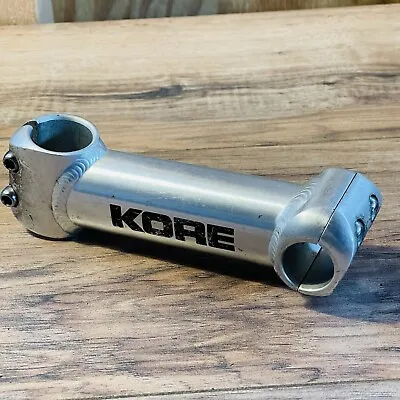 90s Kore MTB Stem 130 10 Degree 25.4 Black 3-Bolt Faceplate • $24.99