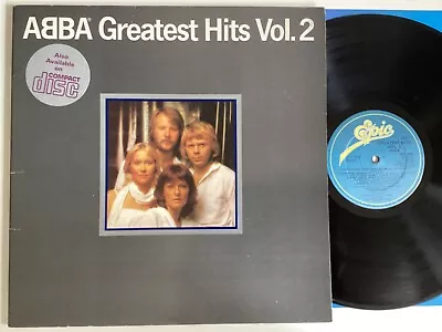 Abba Greatest Hits Lp Vol 2 1979 Orig U.k Issue Near Mint Vinyl Hype Sticker * • £14.99