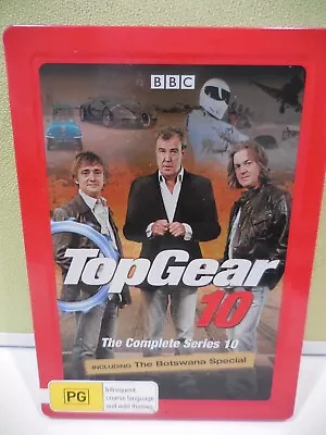 TOP GEAR. 10.  DVD 2 DISC (Missing Disc 1)  STEELBOOK .   (Box 12) • $5.99