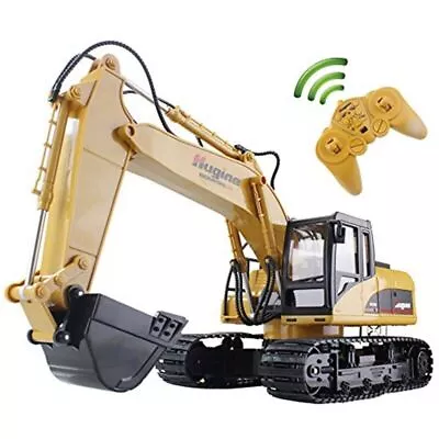 15 Channel Full Function RC Excavator: Construction Vehicle Toy Gift With Sound • $86.36