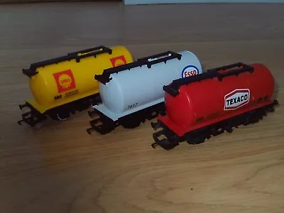 Collection Of Tankers For Hornby OO Gauge Model Railway Train Sets • £8.50