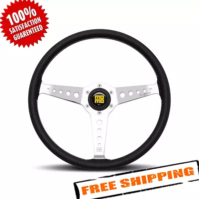 MOMO CAL36BK2S Racing Heritage Steering Wheel • $365