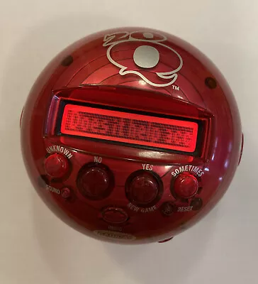 WORKING Radica Original Red 20Q 20 Questions Electronic Handheld Game  2005 • £16.95