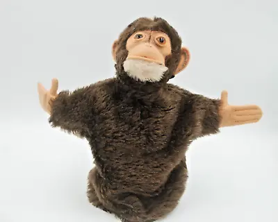 Vintage Steiff  Jocko  Chimpanzee Hand Puppet Mohair Felt Features Germany • $55