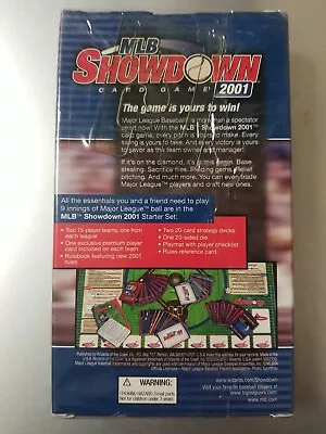 MLB SHOWDOWN 2001 WIZARD  CARD GAME SEALED TWO-PLAYER STARTER SET Corner Damage  • $24.95