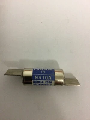 £2.49 • Buy  NS 10A Lawson BS88-2  Fuse 415V AC 80kA New