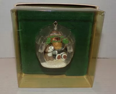 Hallmark Frosty Friends 1981 Vintage 2nd Series Christmas Igloo Ornament  Box • $79.99