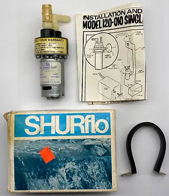 SHURflo Manual Demand Water Pump 120-019 Single Outlet USA W/ Box Manual Harness • $45